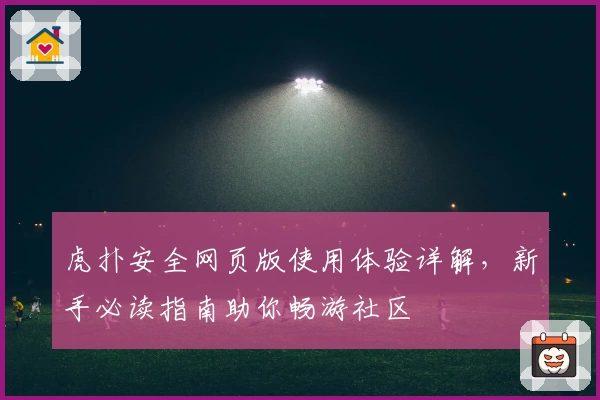虎扑安全网页版使用体验详解，新手必读指南助你畅游社区
